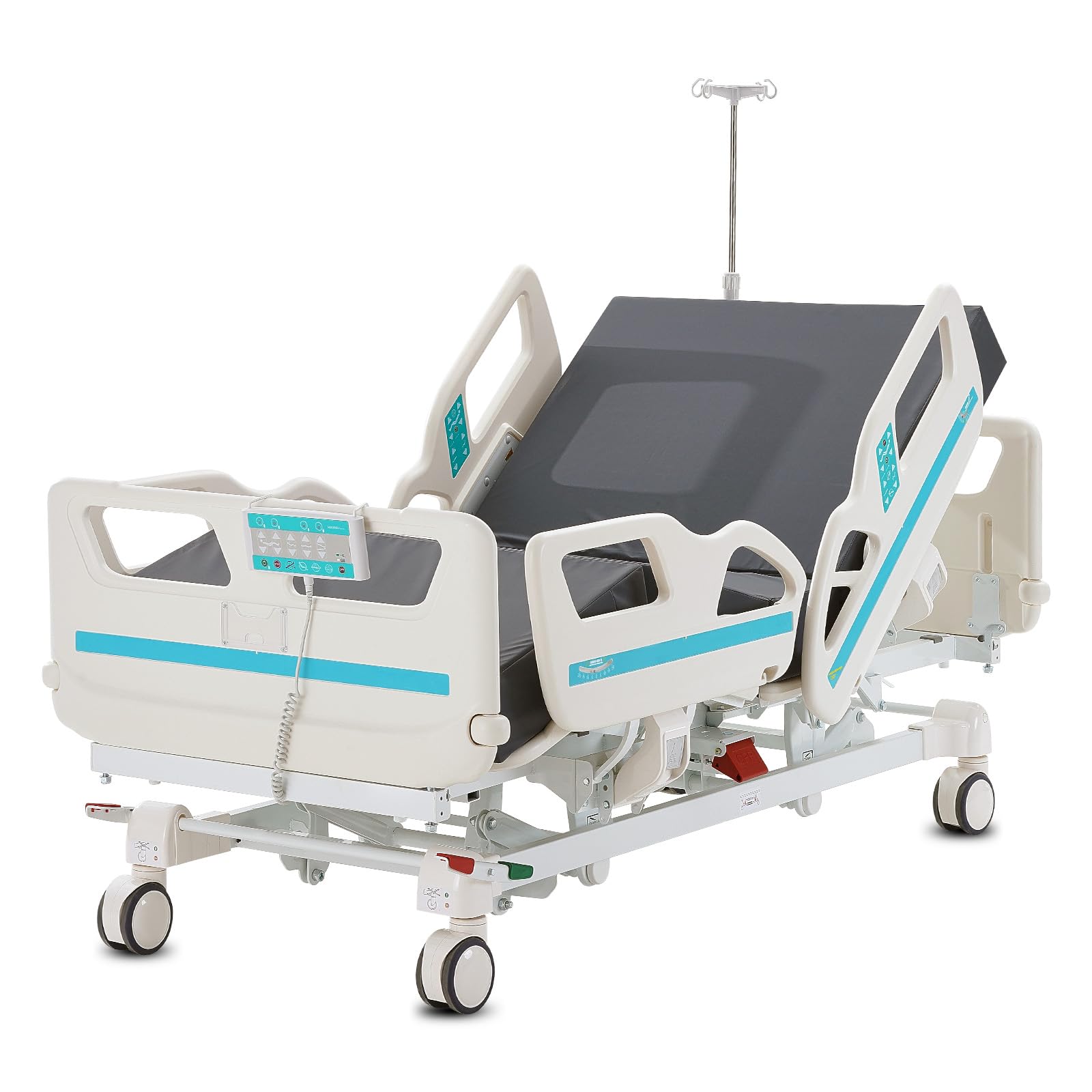 Lit médicalisé électrique VEVOR 5 fonctions avec télécommande